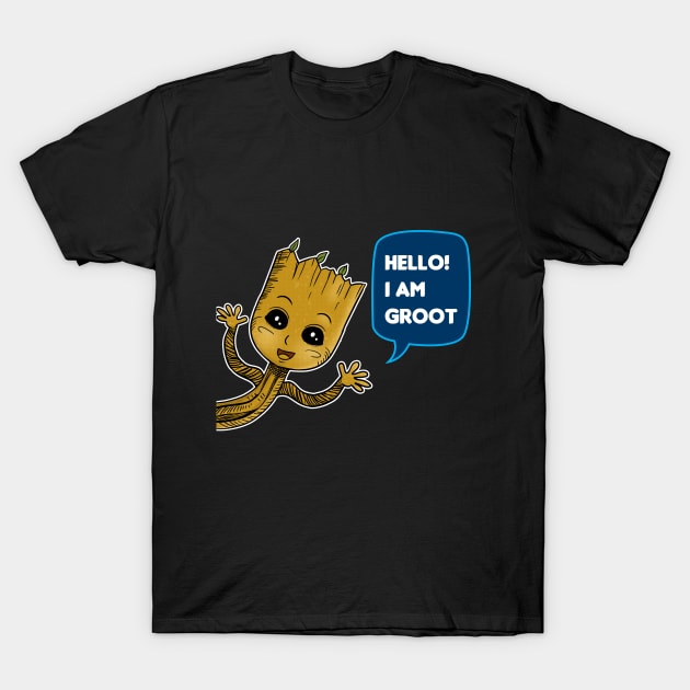 Groot Avatar T-Shirt by peekxel